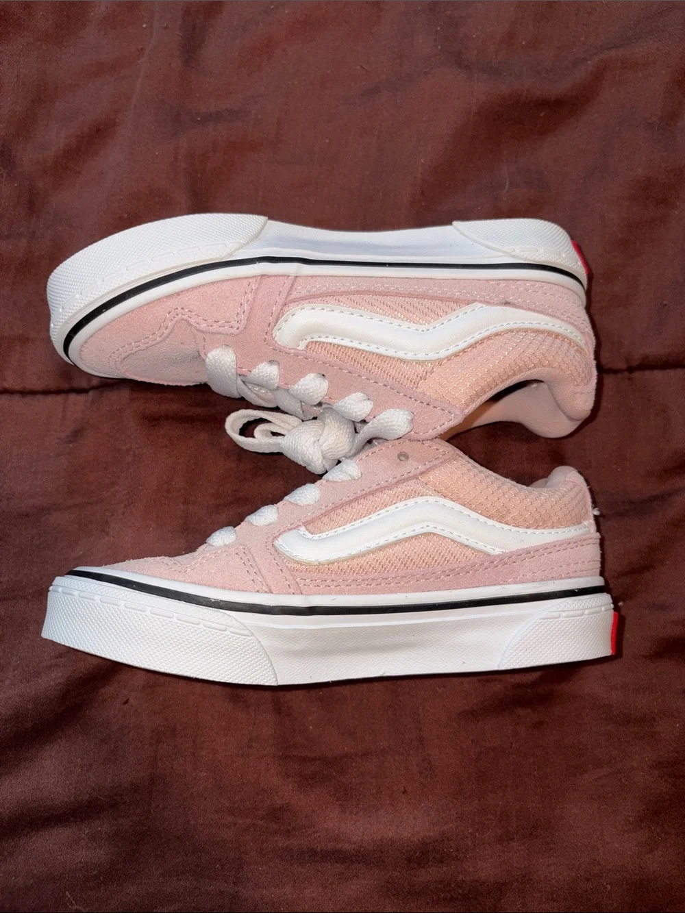 Vans light pink